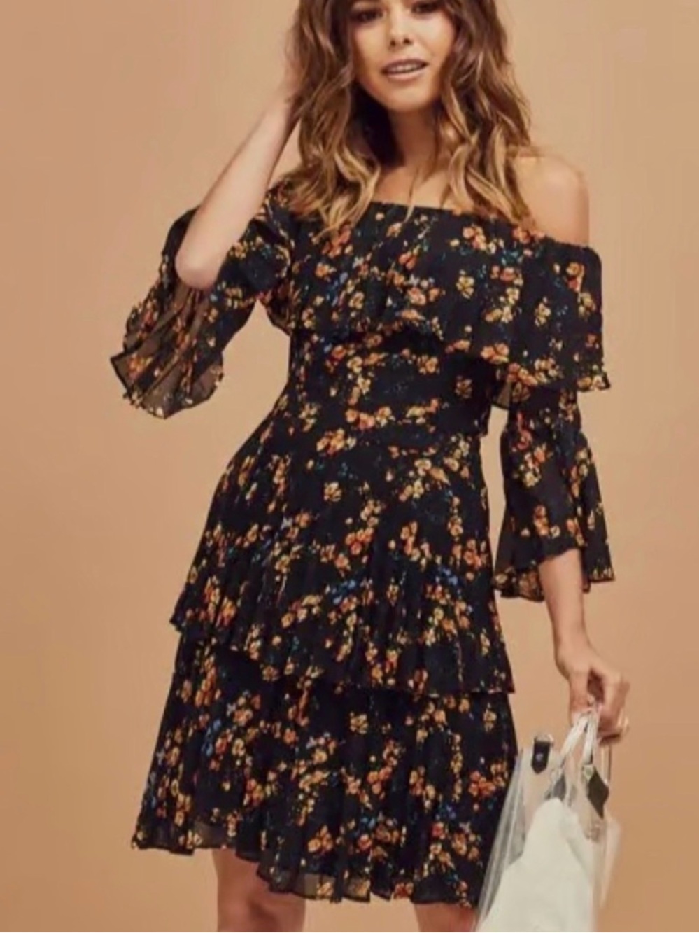 Bardot • Ditsy Floral Pleat Dress